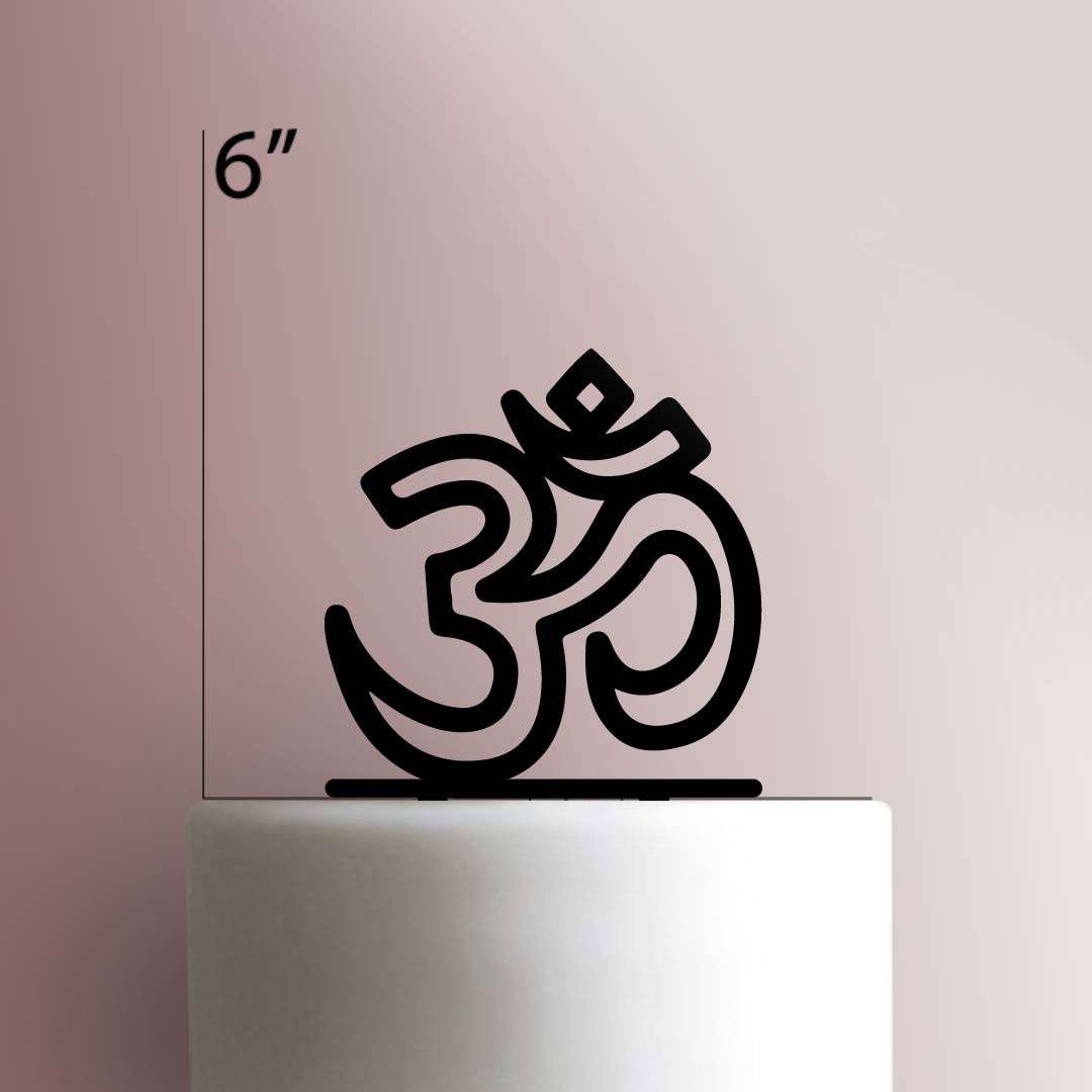 Ohm- Acrylic Cake Topper