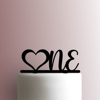 One Love - Acrylic Cake Topper