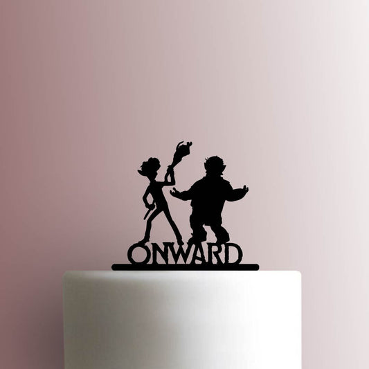 Onward ? Ian and Barley - Acrylic Cake Topper