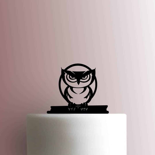 Owl - Acrylic Cake Topper