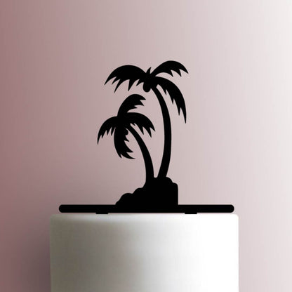 Palm Tree- Acrylic Cake Topper