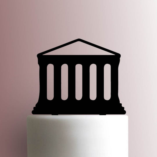 Pantheon Ancient Roman Temple - Acrylic Cake Topper