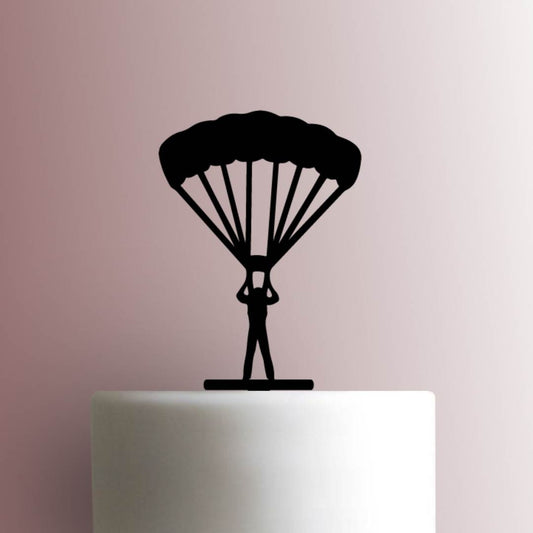 Parachuting - Acrylic Cake Topper