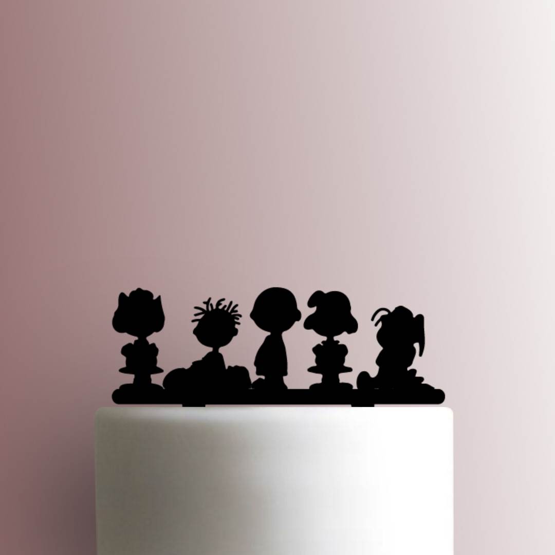 Peanuts Gang - Acrylic Cake Topper