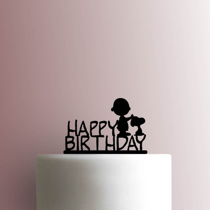 Peanuts Happy Birthday - Acrylic Cake Topper