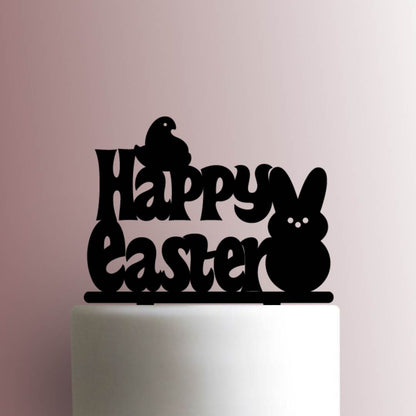 Peeps Happy Easter - Acrylic Cake Topper
