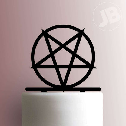 Pentagram- Acrylic Cake Topper