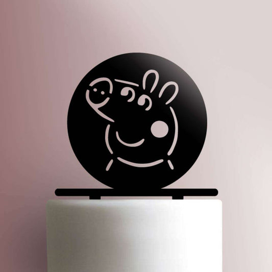 Peppa Pig- Acrylic Cake Topper
