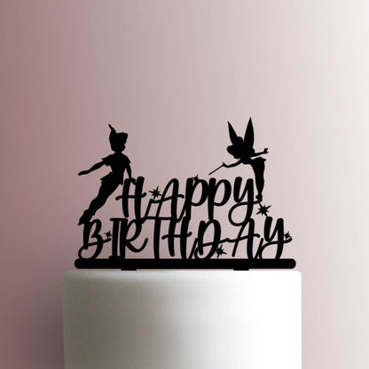 Peter Pan Happy Birthday - Acrylic Cake Topper