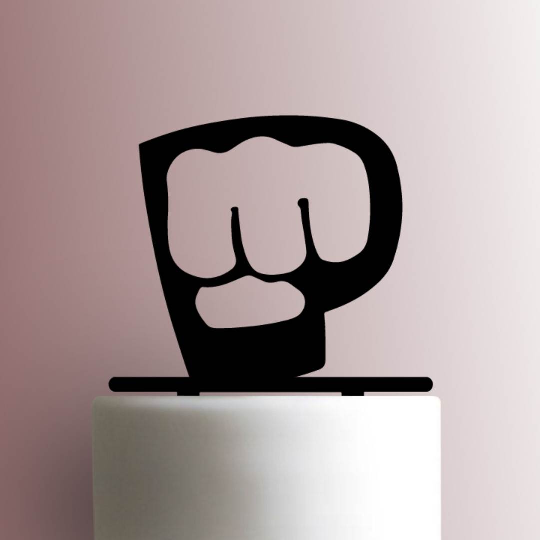 Pewdiepie Brofist Logo - Acrylic Cake Topper