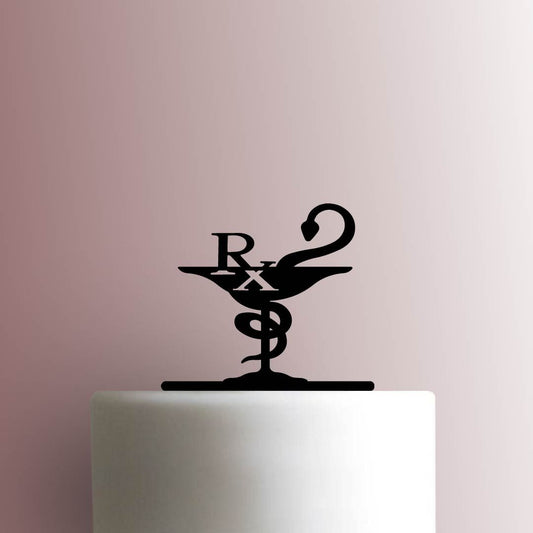 Pharmacy RX Symbol - Acrylic Cake Topper