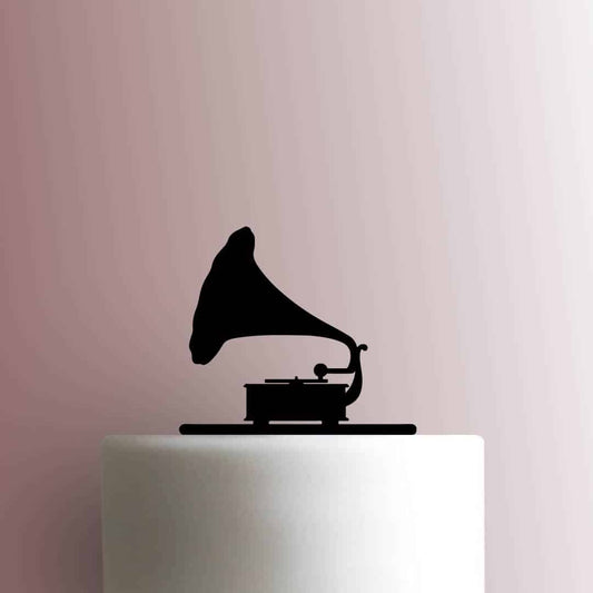 Phonograph - Acrylic Cake Topper
