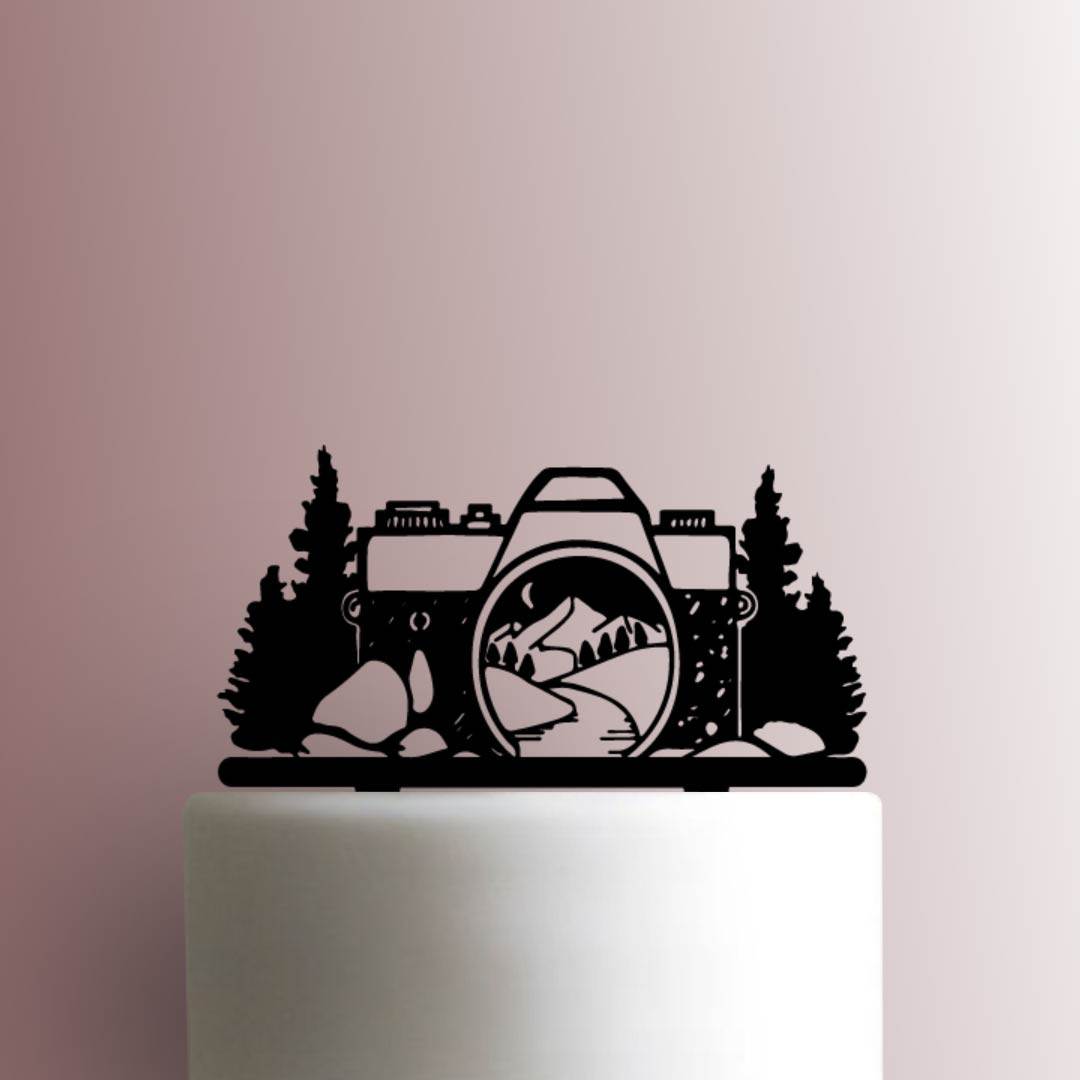 Photographer Scenery - Acrylic Cake Topper