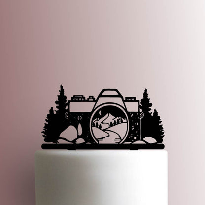 Photographer Scenery - Acrylic Cake Topper