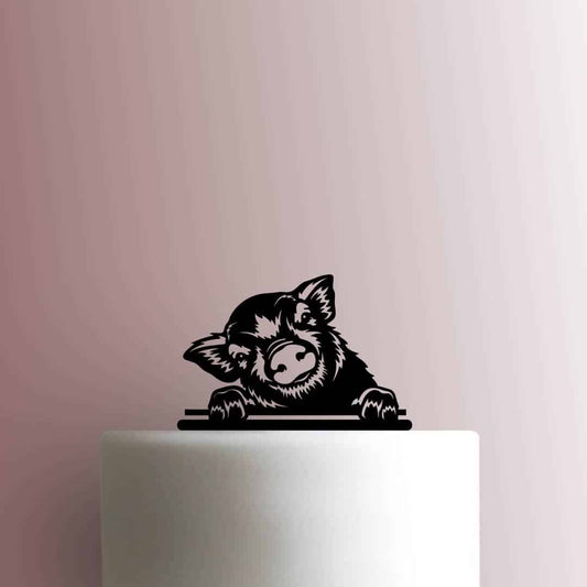 Pig - Acrylic Cake Topper