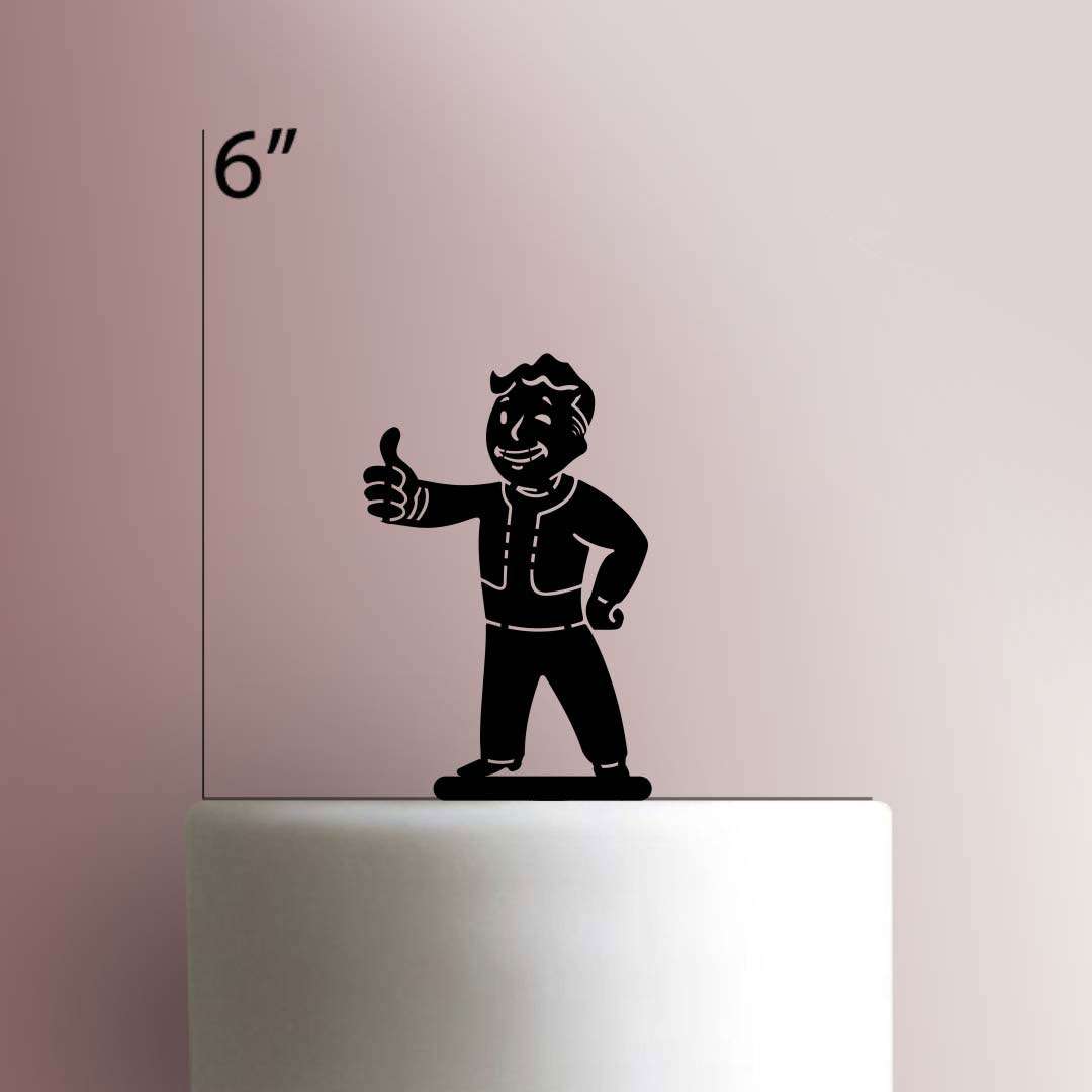 Fallout ? Pip Boy- Acrylic Cake Topper