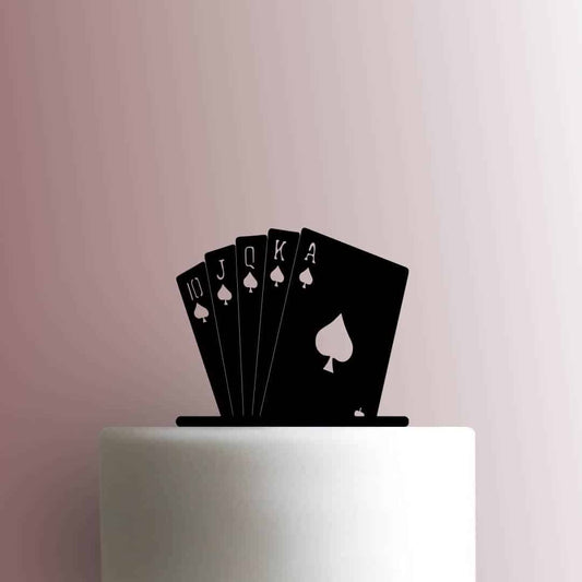 Playing Cards - Acrylic Cake Topper
