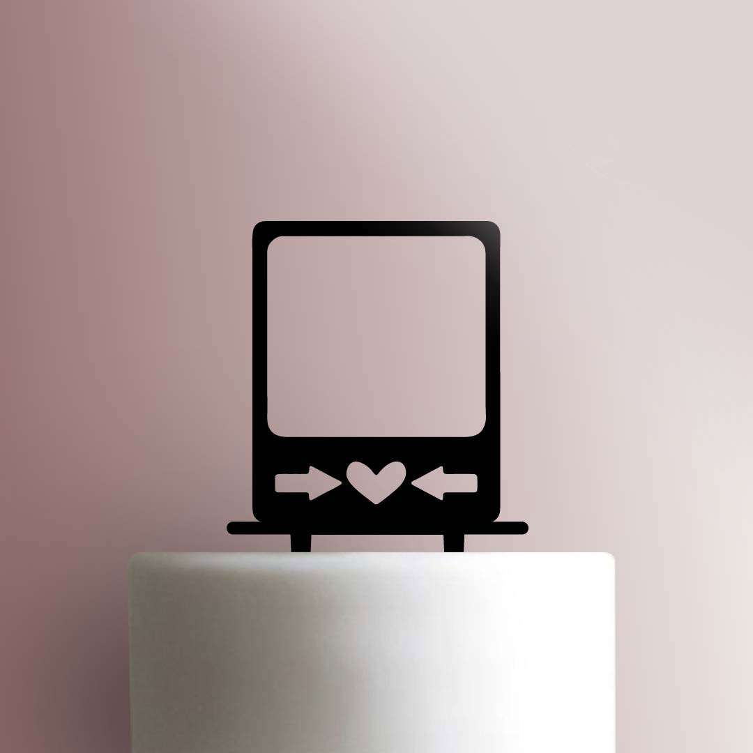 Polaroid- Acrylic Cake Topper