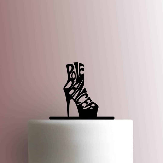 Pole Dancer High Heel - Acrylic Cake Topper
