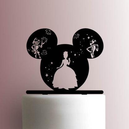 Disney Ears Cameo ? Princess and the Frog - Acrylic Cake Topper