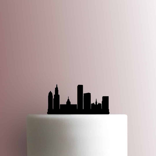 Providence Rhode Island Skyline - Acrylic Cake Topper