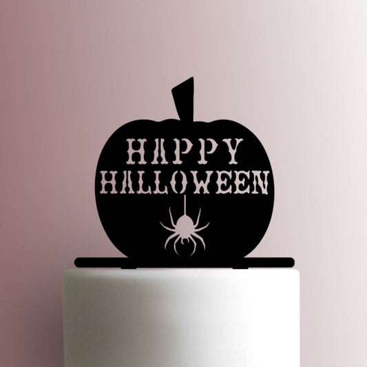 Pumpkin Happy Halloween- Acrylic Cake Topper