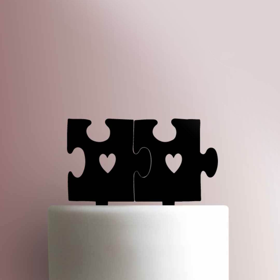 Puzzle- Acrylic Cake Topper