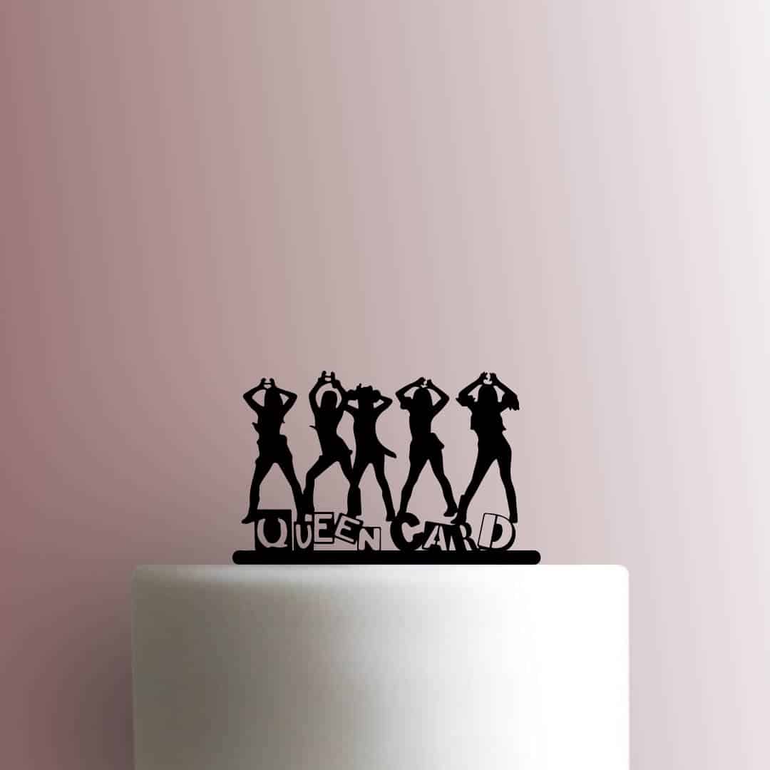 Queen Card - Acrylic Cake Topper