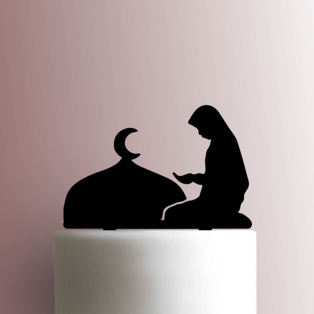Ramadan ? Prayer - Acrylic Cake Topper