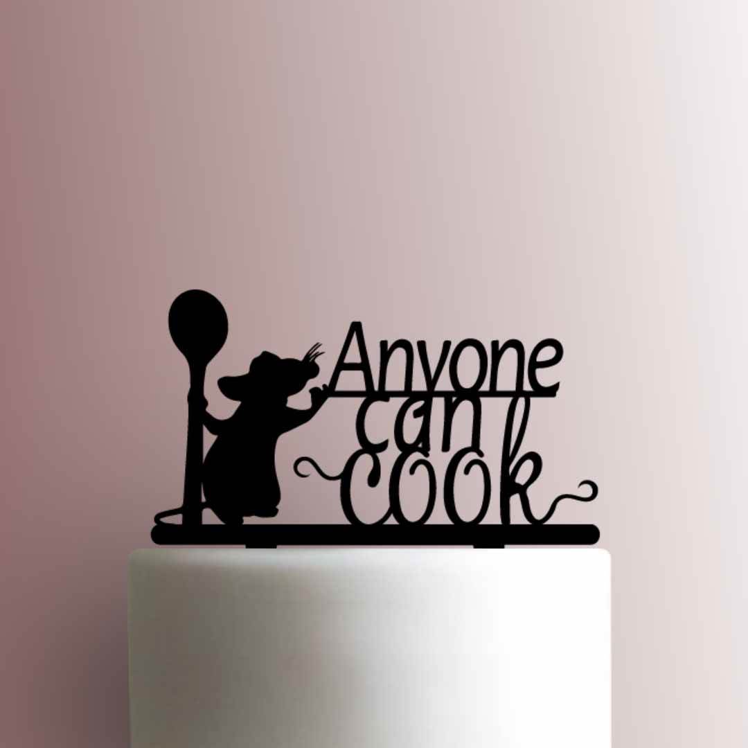 Ratatouille ? Anyone Can Cook - Acrylic Cake Topper