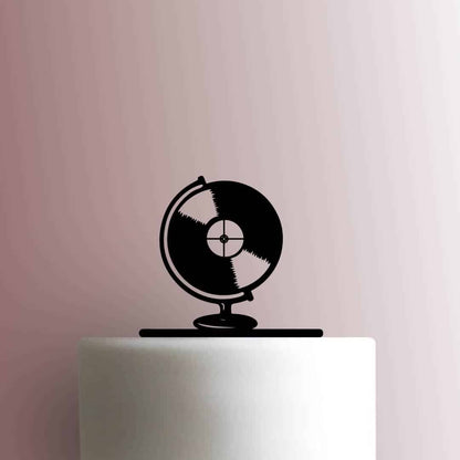 Record Globe - Acrylic Cake Topper