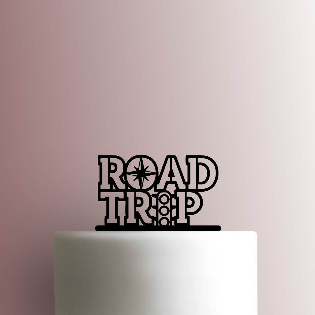 Road Trip - Acrylic Cake Topper