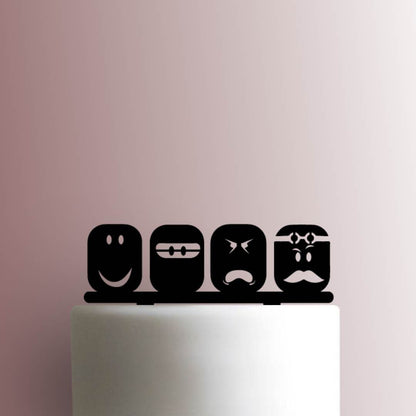 Roblox Faces - Acrylic Cake Topper