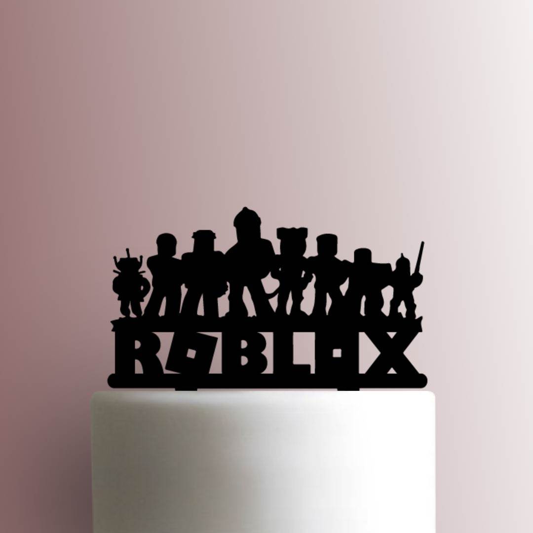Roblox Gang - Acrylic Cake Topper