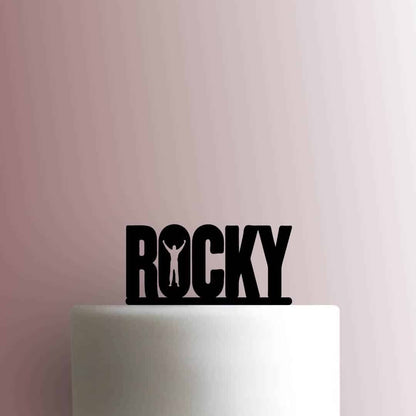 Rocky Logo - Acrylic Cake Topper