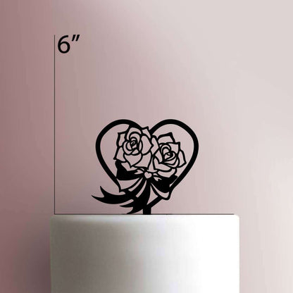 Roses- Acrylic Cake Topper