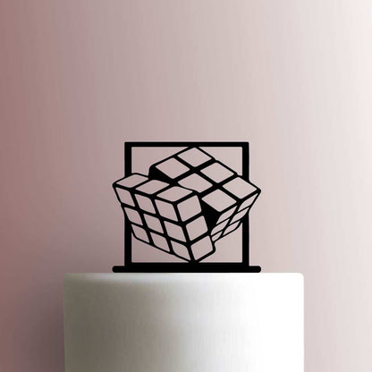 Rubiks Cube - Acrylic Cake Topper
