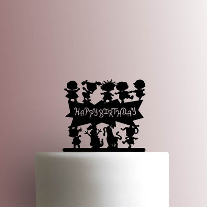 Rugrats Happy Birthday - Acrylic Cake Topper