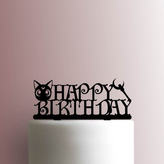 Sailor Moon Happy Birthday - Acrylic Cake Topper