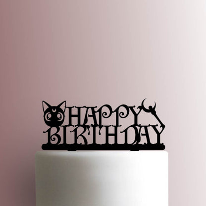 Sailor Moon Happy Birthday - Acrylic Cake Topper