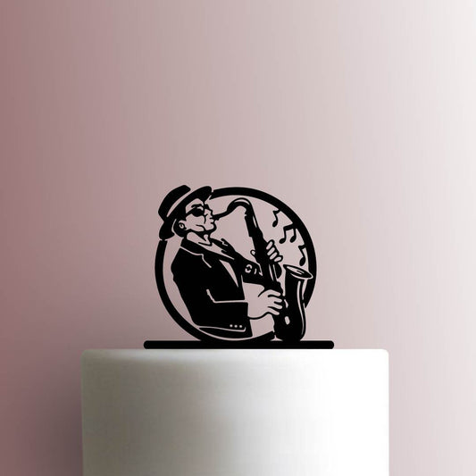 Saxophone Player - Acrylic Cake Topper