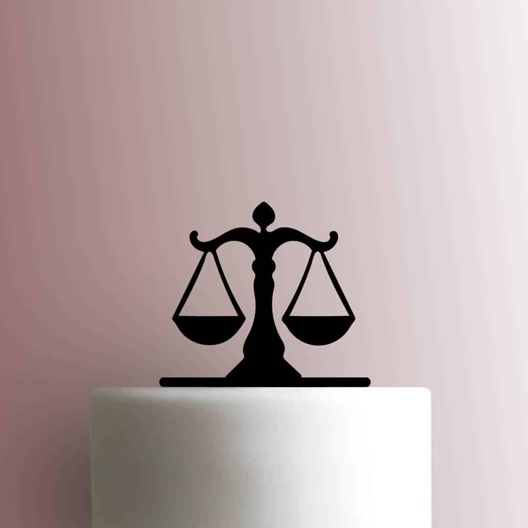 Scale - Acrylic Cake Topper – Eaton Worx
