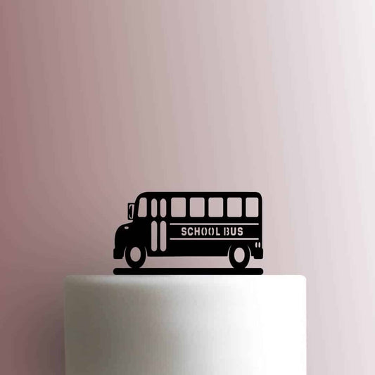 School Bus - Acrylic Cake Topper