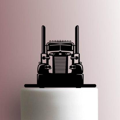 Semi Truck - Acrylic Cake Topper
