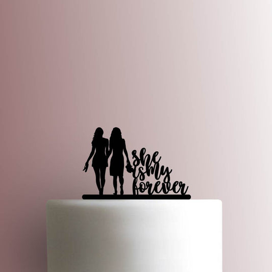 She Is My Forever - Acrylic Cake Topper