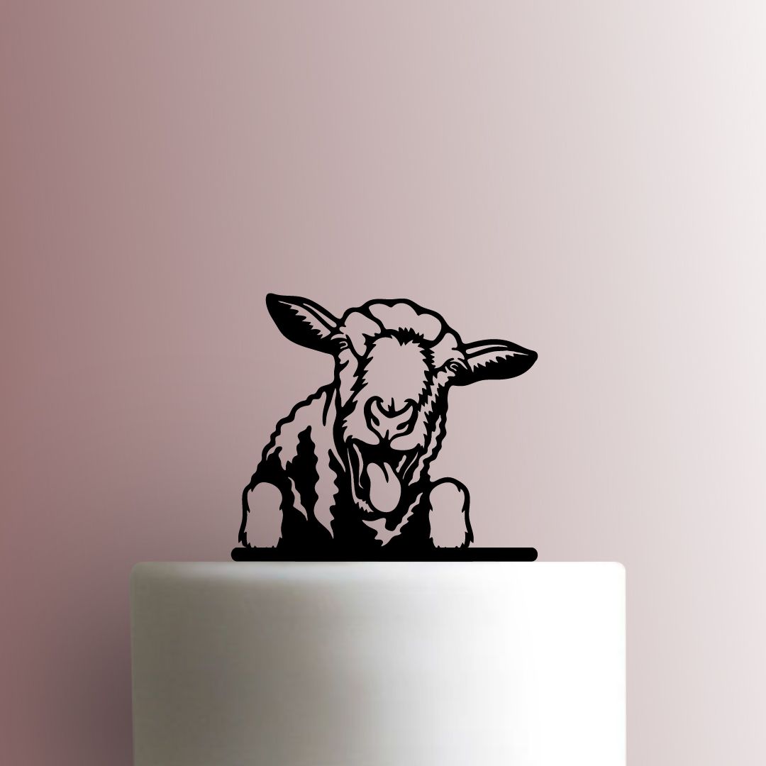 Sheep - Acrylic Cake Topper