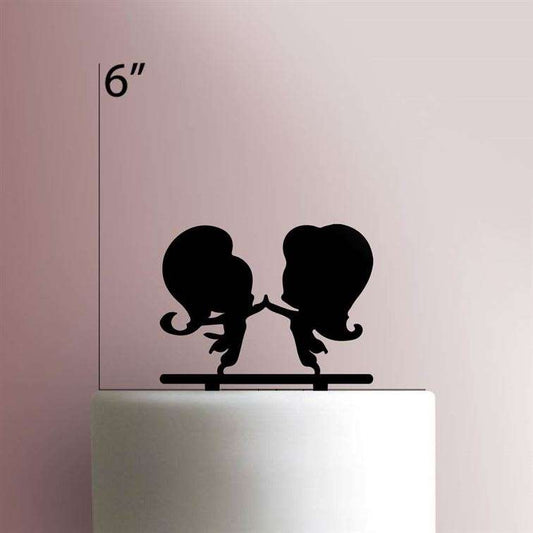 Shimmer and Shine- Acrylic Cake Topper