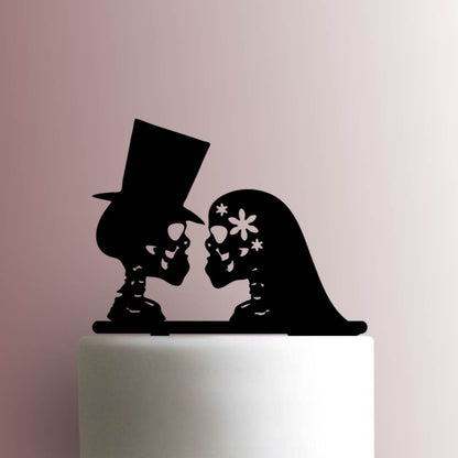 Skeleton Couple - Acrylic Cake Topper