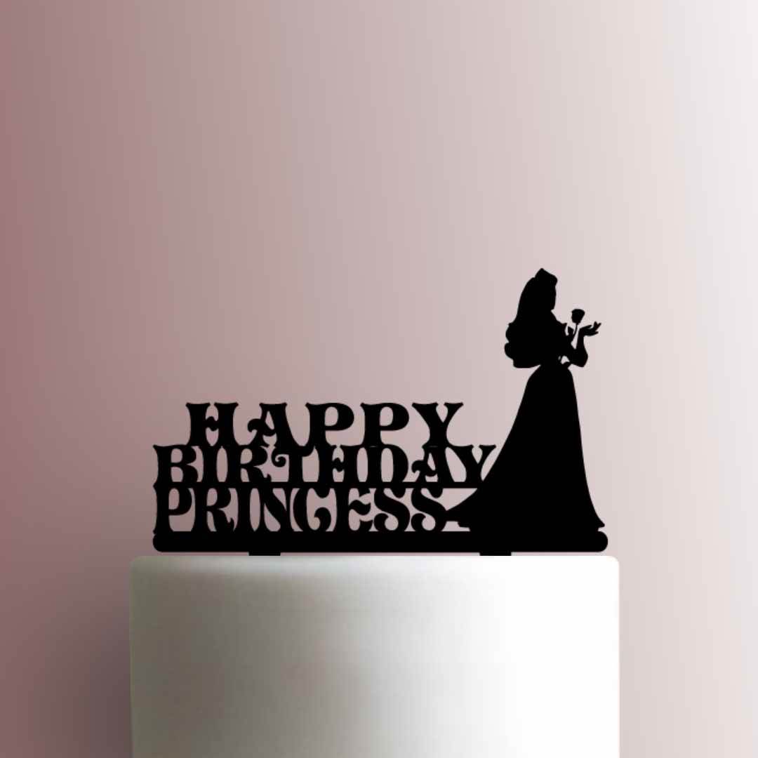Sleeping Beauty ? Aurora Princess Name - Acrylic Cake Topper