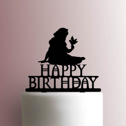 Snow White and the Seven Dwarfs ? Snow White Happy Birthday - Acrylic Cake Topper
